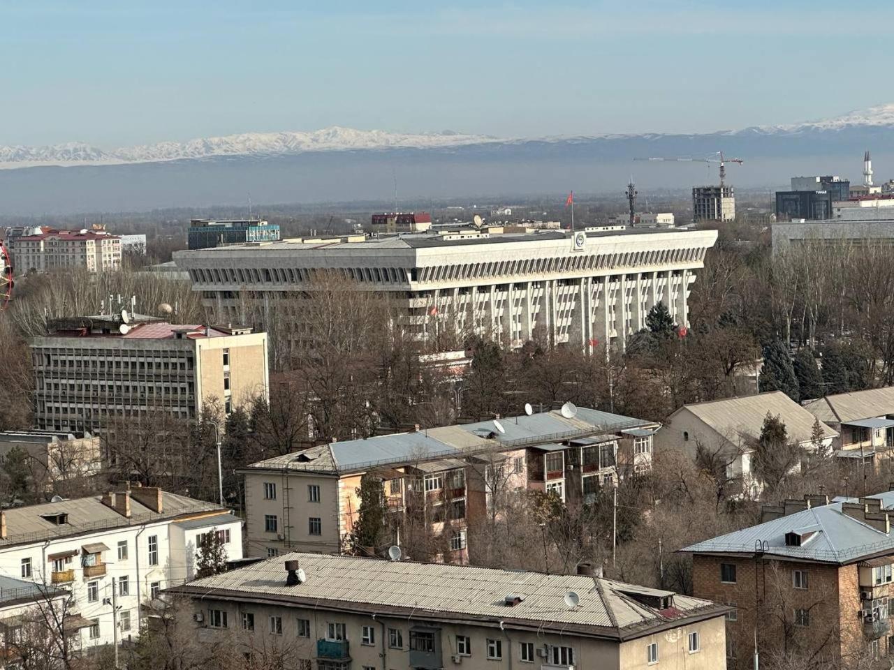 Apartment With City View On Sydykova St. 123 Bichkek Extérieur photo