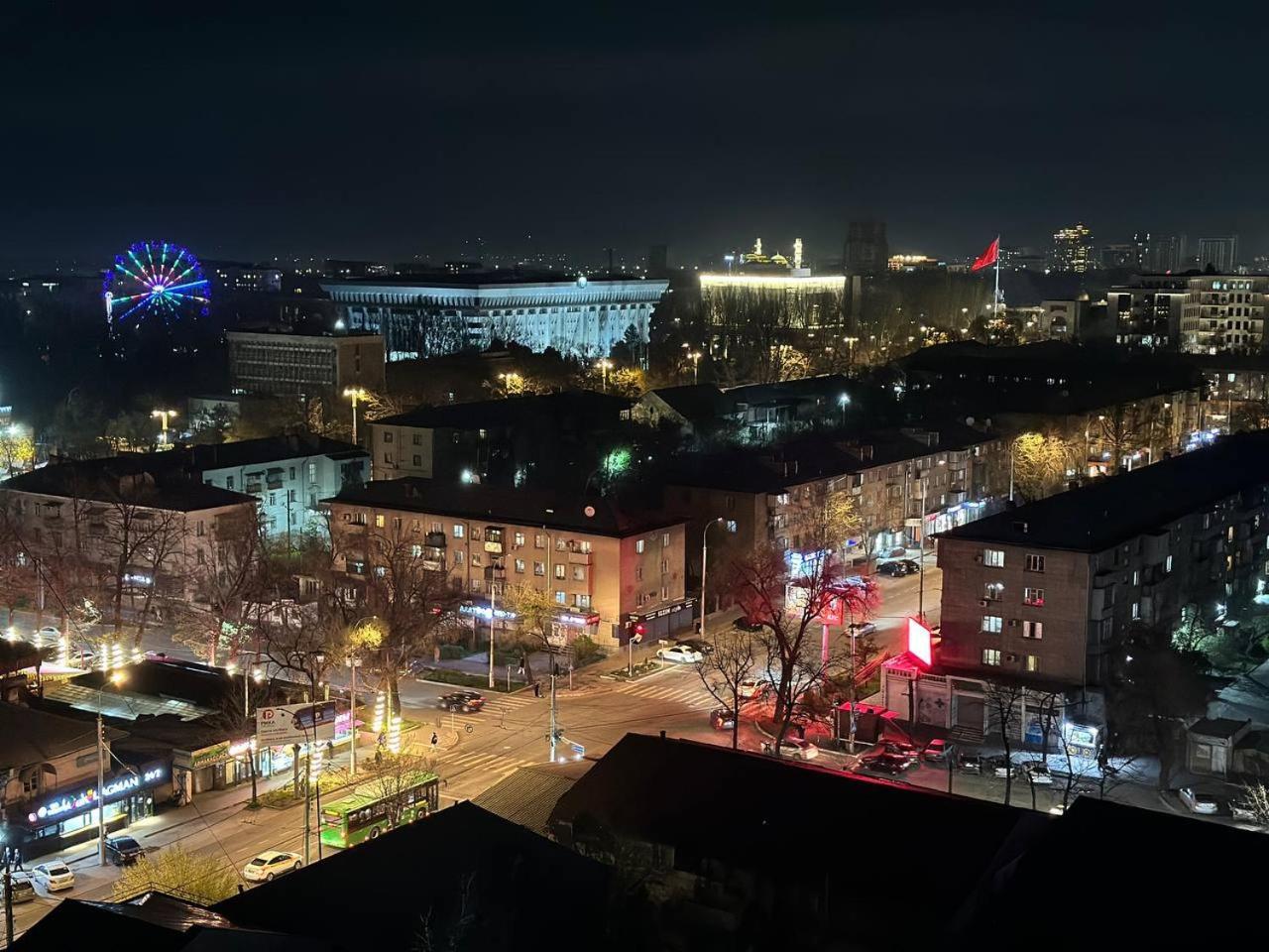 Apartment With City View On Sydykova St. 123 Bichkek Extérieur photo
