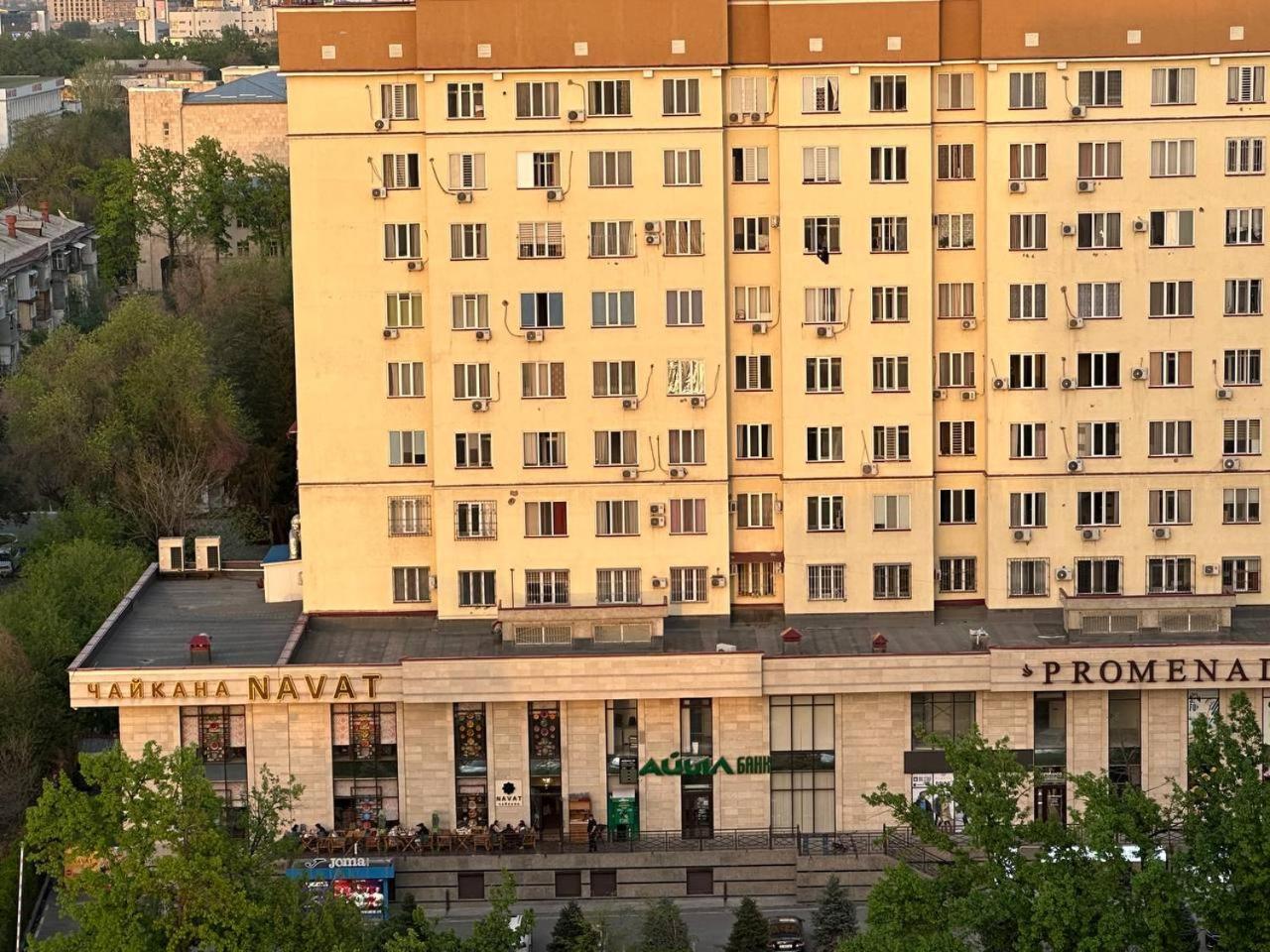 Apartment With City View On Sydykova St. 123 Bichkek Extérieur photo